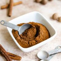 Warming spices in a dish.