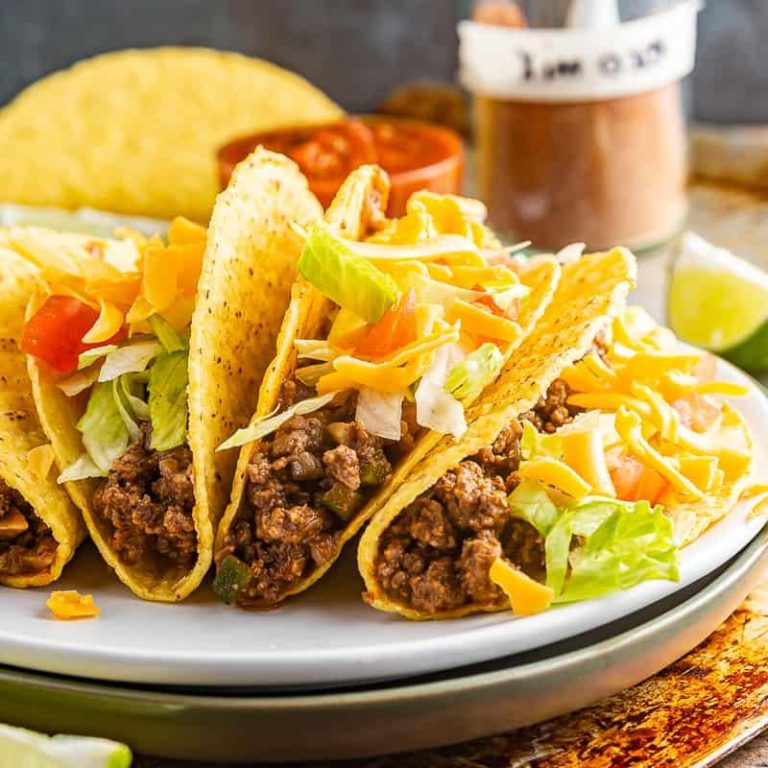 Daha Sağlıklı Taco Etleri (Amerikan Tarzı Tacolar)