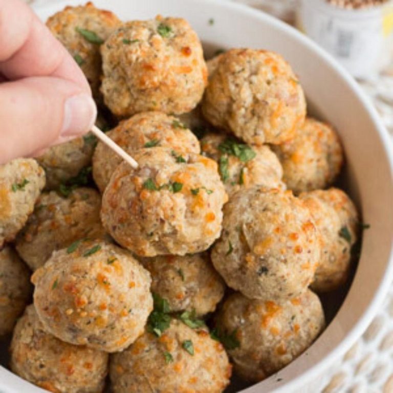 Glutensiz sosis topları