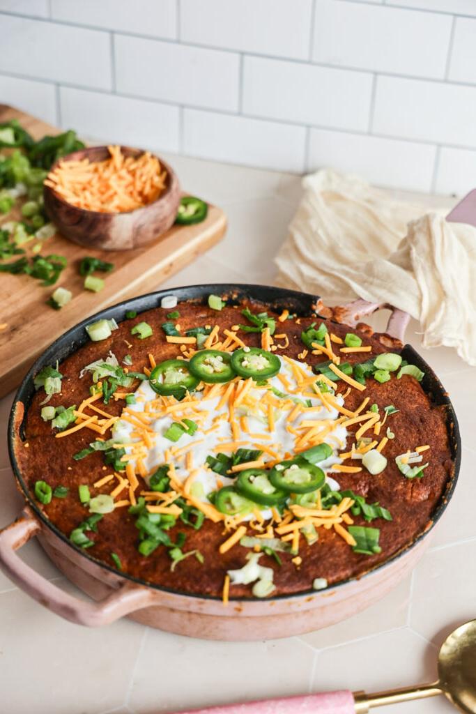 Cornbread Chili casserole