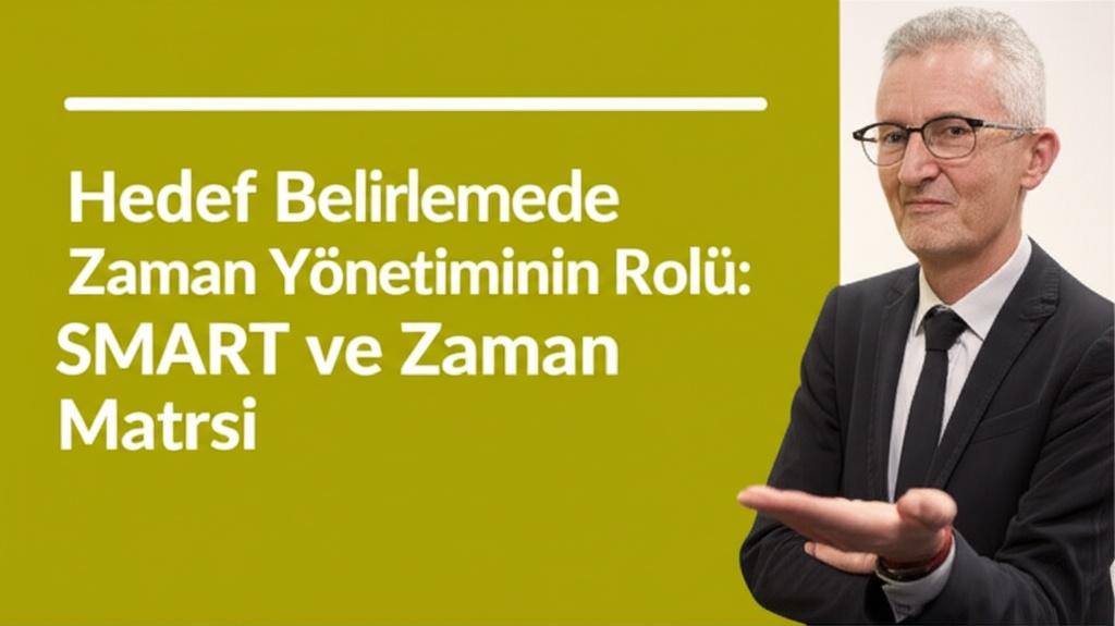 Hedef Belirlemede Zaman Yönetiminin Rolü: SMART ve Zaman Matrisi.