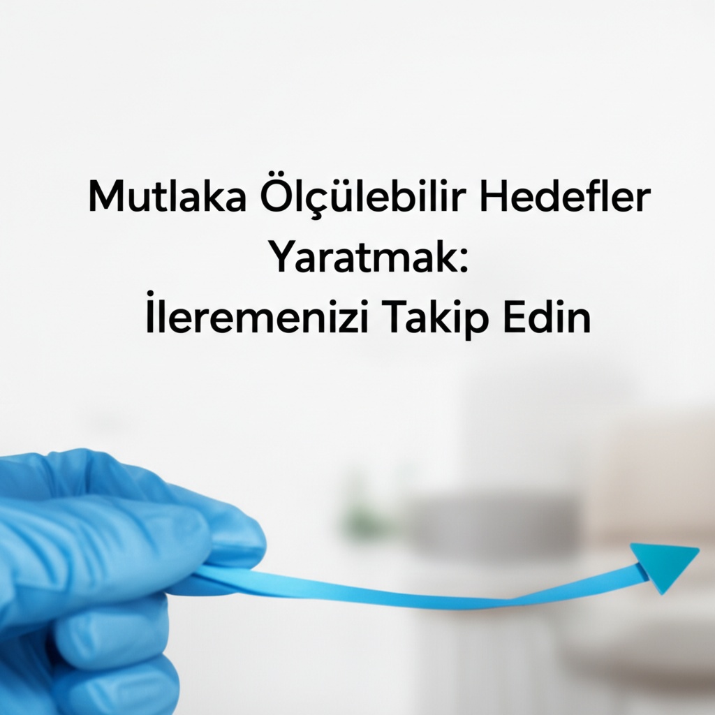 Mutlaka Ölçülebilir Hedefler Yaratmak: İlerlemenizi Takip Edin.