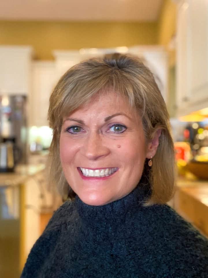 Melinda Keckler in her kitchen.